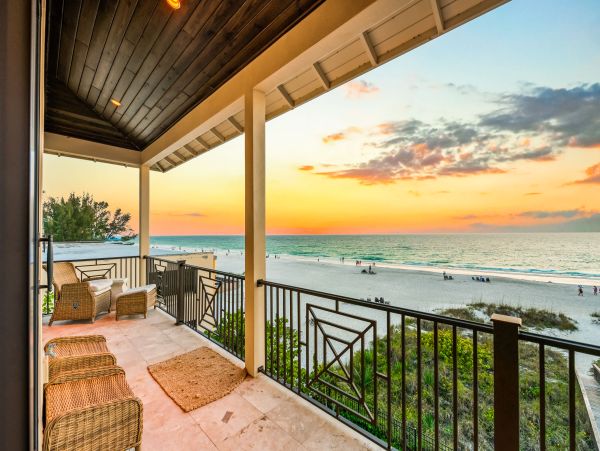 Anna Maria Island Beachfront 7 Bedroom Luxury Vacation Pool Home