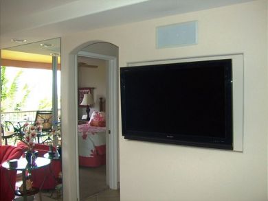 Large Flat Screen TV