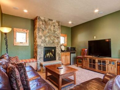 Living Area with Fireplace