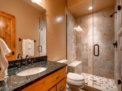 Bathroom with Walk In Shower