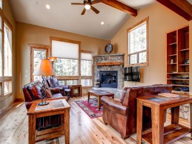 Living Area with Fireplace