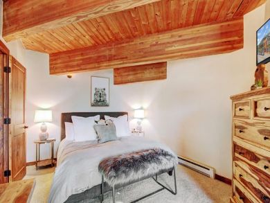 Bedroom with TV