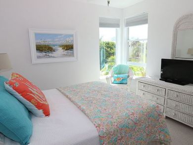 Bedroom with TV