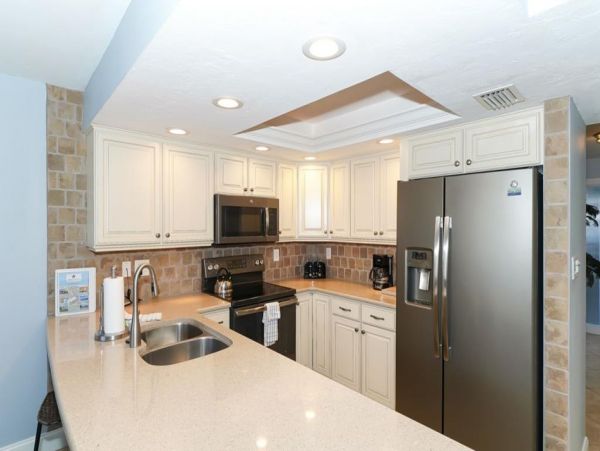 Three Bedroom Two Bathroom Second Floor Condo with Gulf View