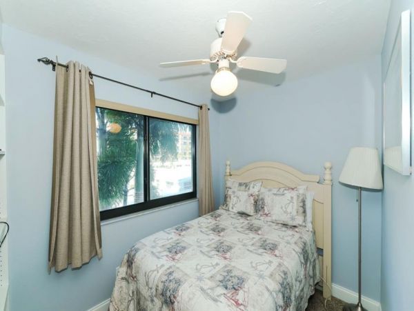 Three Bedroom Two Bathroom Second Floor Condo with Gulf View