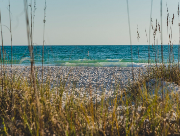 Anna Maria 2 Bedroom Vacation Rental Home with Heated Pool Steps to Beach