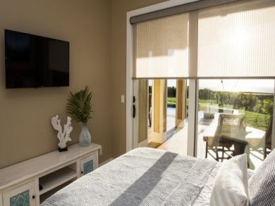 Flat Screen TV in Bedroom