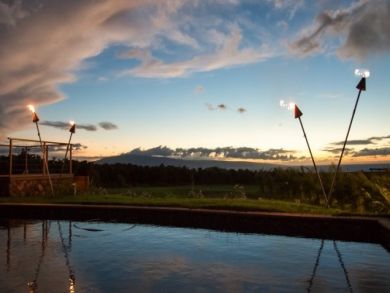 Pool at Night
