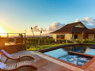Pool with Sun Loungers