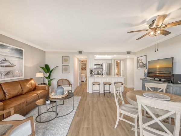 Siesta Key Full Ocean View Two Bedroom Vacation Condo