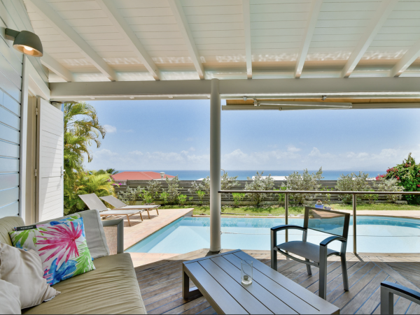 Guadeloupe Ocean VIew Four Bedroom Luxury Vacation Villa