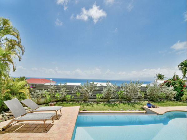 Guadeloupe Ocean VIew Four Bedroom Luxury Vacation Villa