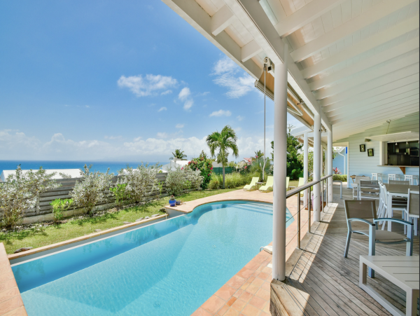 Guadeloupe Ocean VIew Four Bedroom Luxury Vacation Villa