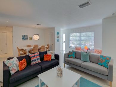 Modern Living Room in Home