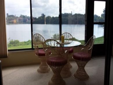 Table & Chairs with Views of Lak