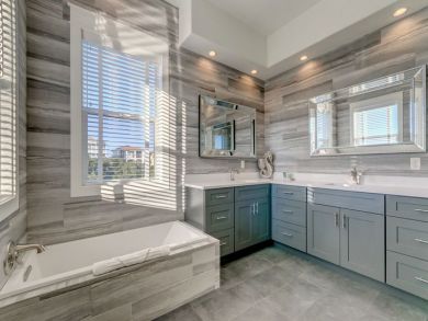 Master bathroom