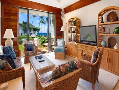 Living Area with Comfortable Furniture