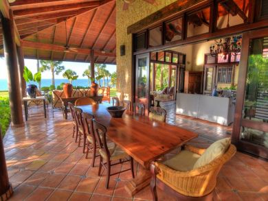 Oceanfront Vacation Villa in Dominican Republic Views