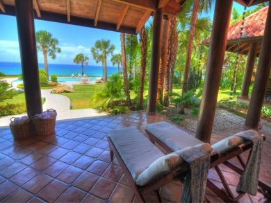 Oceanfront Vacation Villa in Dominican Republic Views