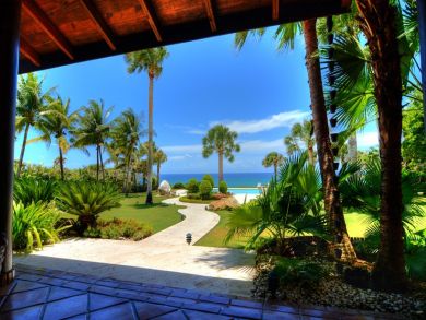 Oceanfront Vacation Villa in Dominican Republic Views