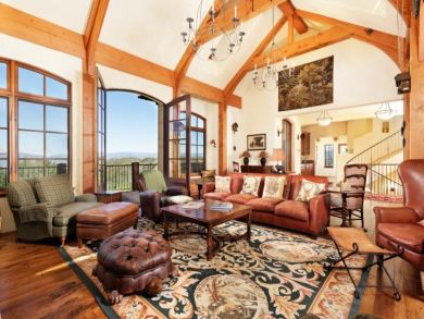 Large Windows in the Living Room with Great Views