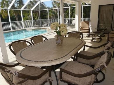 Private Pool with Outdoor Dining Area