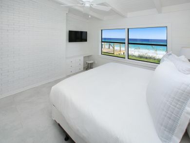 Wall Mounted TV in Bedroon