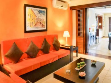 Beachfront Playa Coson  Vacation Rental Balinese Villas
