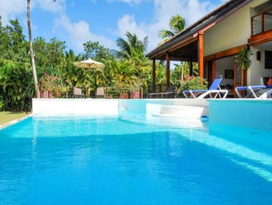 Beachfront Playa Coson  Vacation Rental Balinese Villas