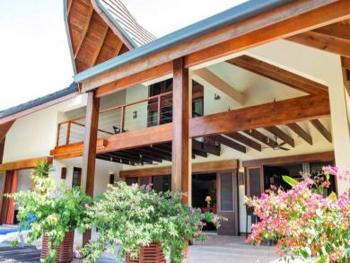 Beachfront Playa Coson  Vacation Rental Balinese Villas