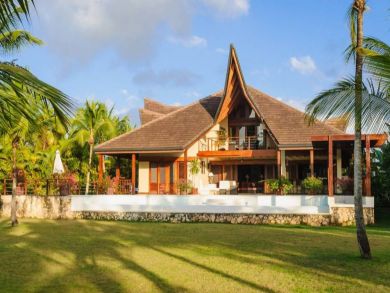 Beachfront Playa Coson  Vacation Rental Balinese Villas
