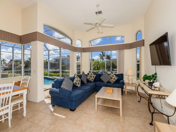 Waterfront Vacation Rental with Three Bedrooms Plus Den
