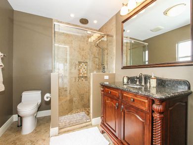Bathroom with Walk In Shower