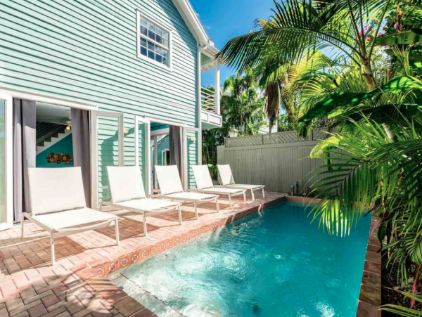 Key West Classy Retreat One Block From Duval Street 5 Bedrms