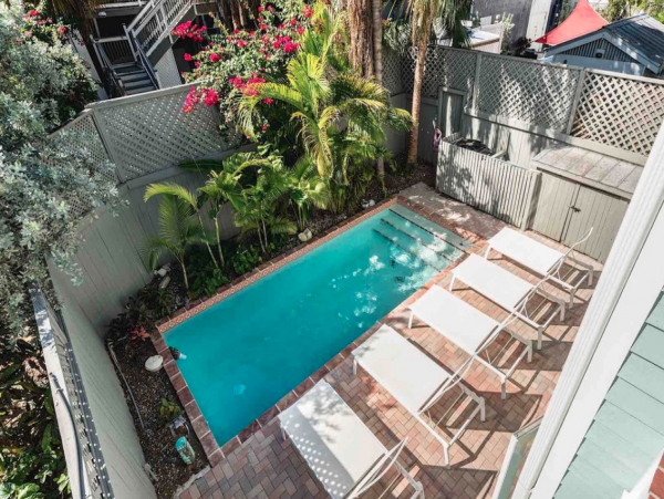 Key West Classy Retreat One Block From Duval Street 5 Bedrms