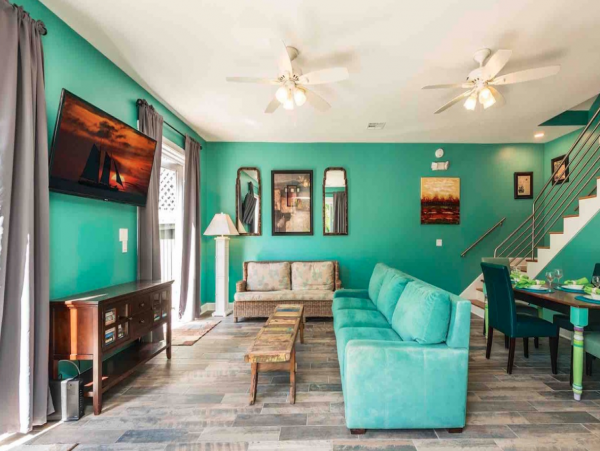 Key West Classy Retreat One Block From Duval Street 5 Bedrms