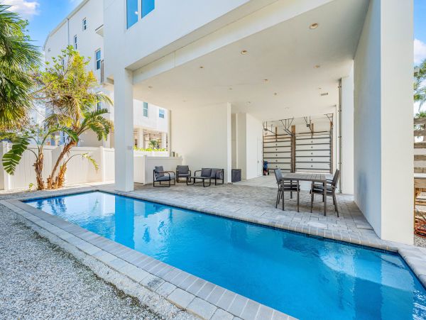 Siesta Key 4 Bedroom Vacation Rental Home Gulf Views  Private Pool Steps to Beach