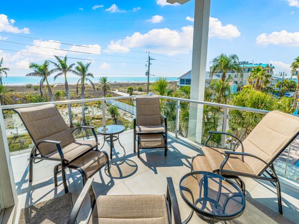 Siesta Key 4 Bedroom Vacation Rental Home Gulf Views  Private Pool Steps to Beach