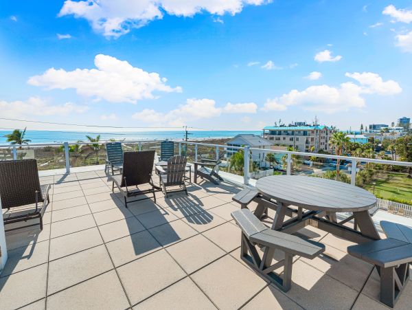 Siesta Key 4 Bedroom Vacation Rental Home Gulf Views  Private Pool Steps to Beach