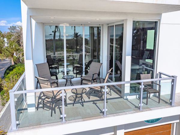 Siesta Key 4 Bedroom Vacation Rental Home Gulf Views  Private Pool Steps to Beach