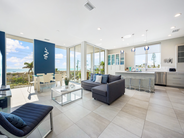 Siesta Key 4 Bedroom Vacation Rental Home Gulf Views  Private Pool Steps to Beach