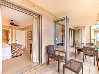 Doors to Balcony from Bedroom