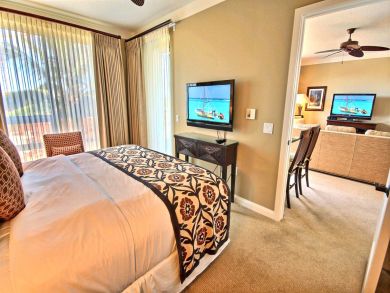Wall Mounted TV in Bedroom