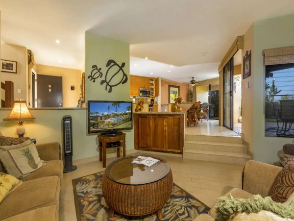 Wailea Two Bedroom Townhouse Sleeps 6