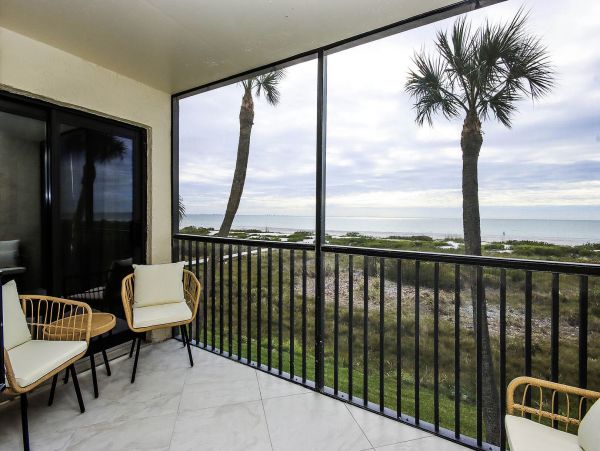 Sanibel Island Beachfront Condo Rental  Gulf View Vacation Condo with Updated Interiors