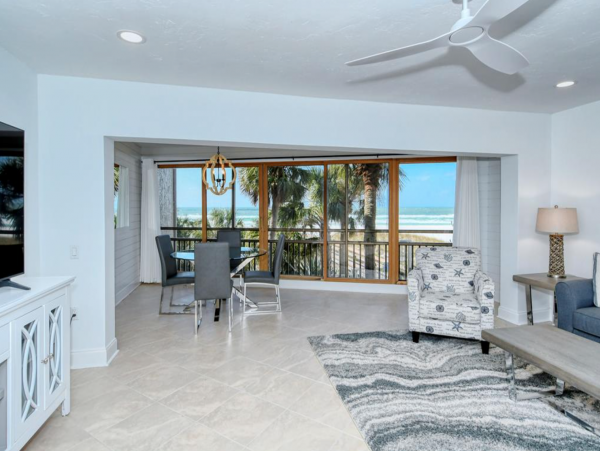 Rare Siesta Key Four Bedroom Beach Townhome Large Balcony