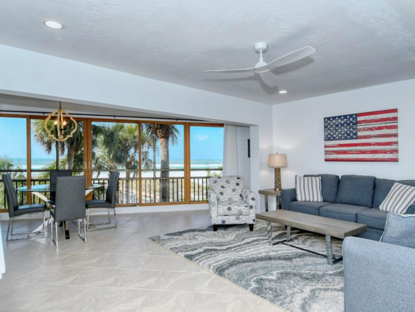 Rare Siesta Key Four Bedroom Beach Townhome Large Balcony