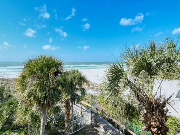Rare Siesta Key Four Bedroom Beach Townhome Large Balcony