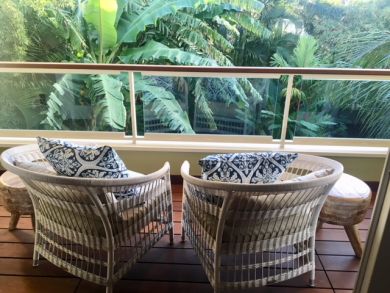 Balcony with Seating