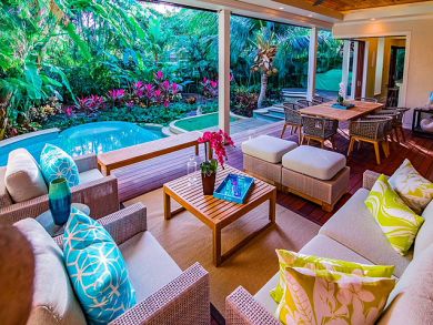 Living Area Opens to Outdoor Area